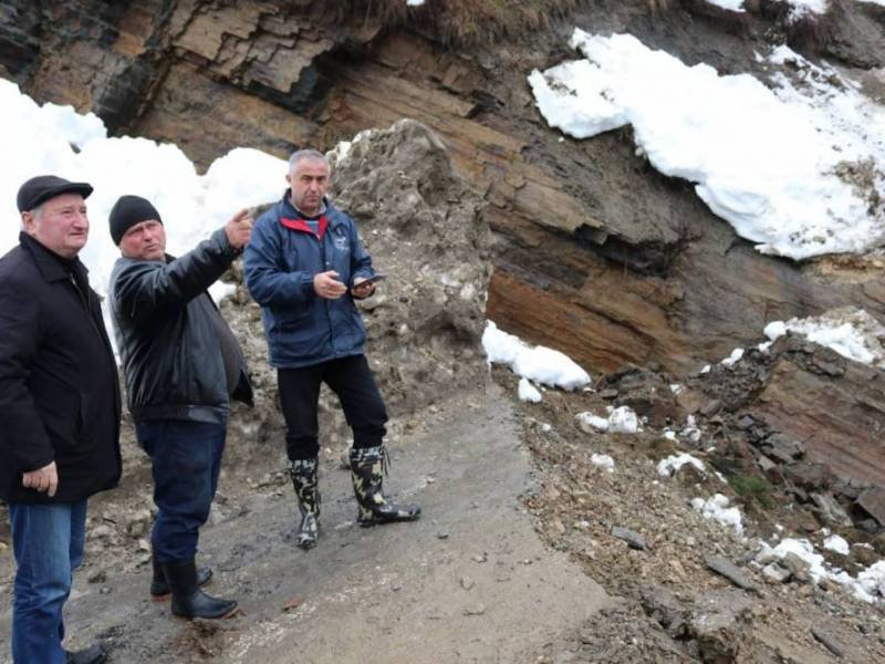 ცაგერის მუნიციპალიტეტში მეწყრული მოვლენების შედეგად სოფელ ღვირიშის, სანორჩის, ნასპერის...